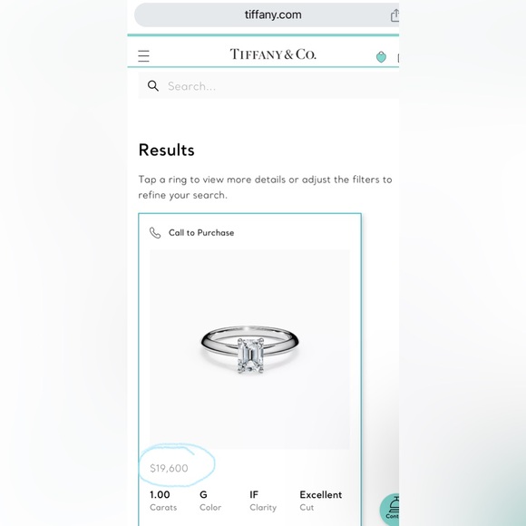 Tiffany Engagement Ring - Picture 8 of 8